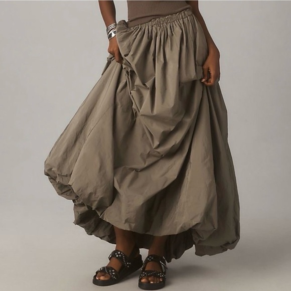 Anthropologie maxi bubble skirt,All Products : American Fashion Style Bags On Sale